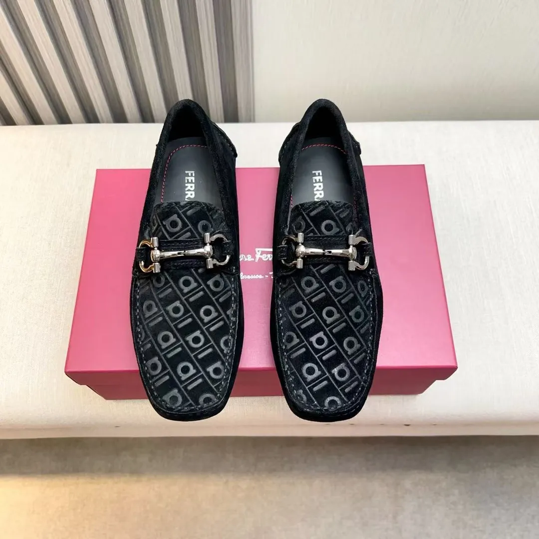 Men's men's shoes 💰620 Ferragamo new high-end quality 🔥 imported cowhide ➕ cowhide lining size 38-45